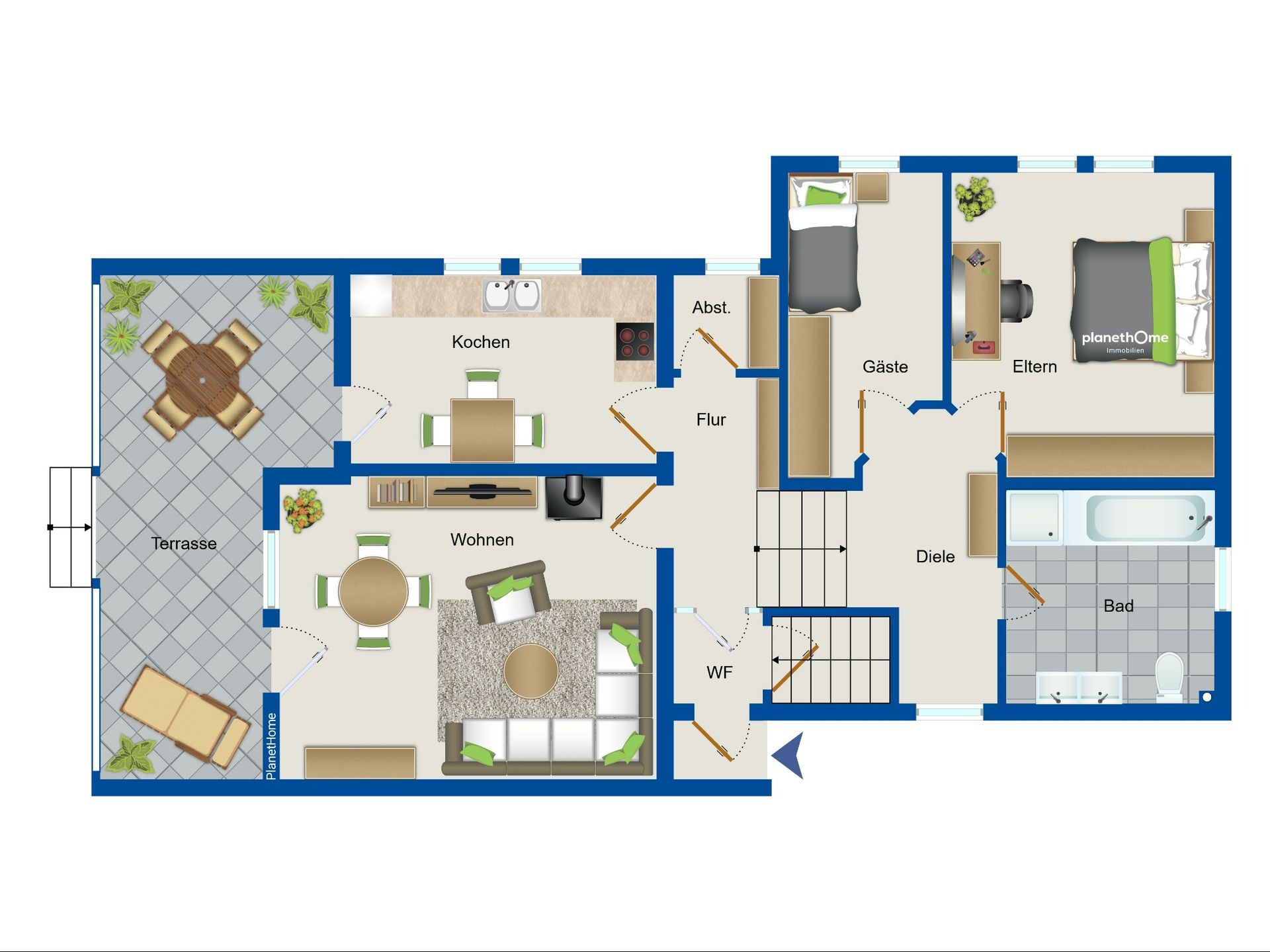 Einfamilienhaus zum Kauf 250.000 € 3 Zimmer 91,4 m²<br/>Wohnfläche 1.773 m²<br/>Grundstück Bennewitz Bennewitz 04828