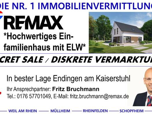 Einfamilienhaus zum Kauf 1.200.000 € 9 Zimmer 291 m² 817 m² Grundstück Endingen Endingen am Kaiserstuhl 79346