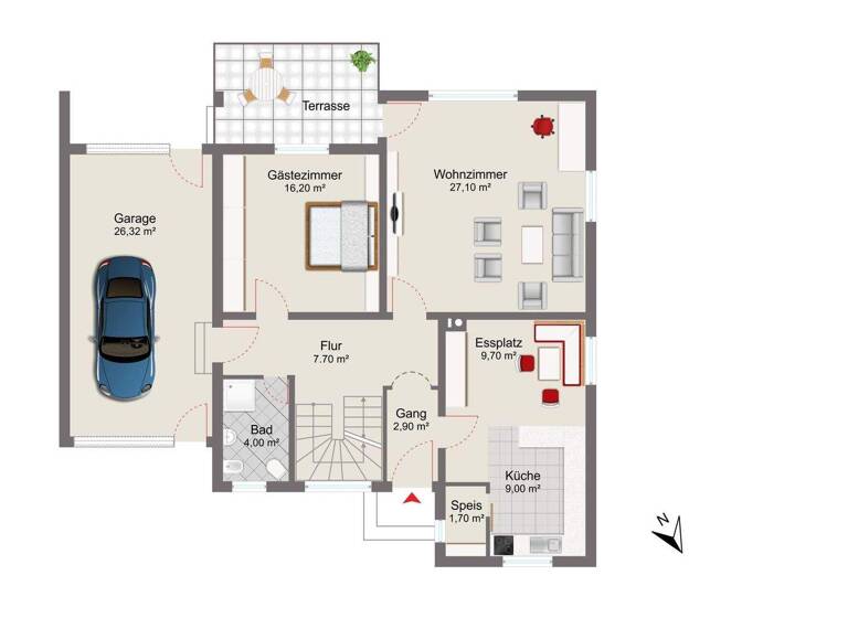 Einfamilienhaus zum Kauf 790.000 € 5 Zimmer 160 m² 799 m² Grundstück frei ab sofort Feldkirchen Feldkirchen-Westerham 83620