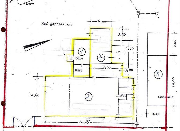 Werkstatt zur Miete provisionsfrei 3.050 € 350 m² Lagerfläche Finow Eberswalde 16227