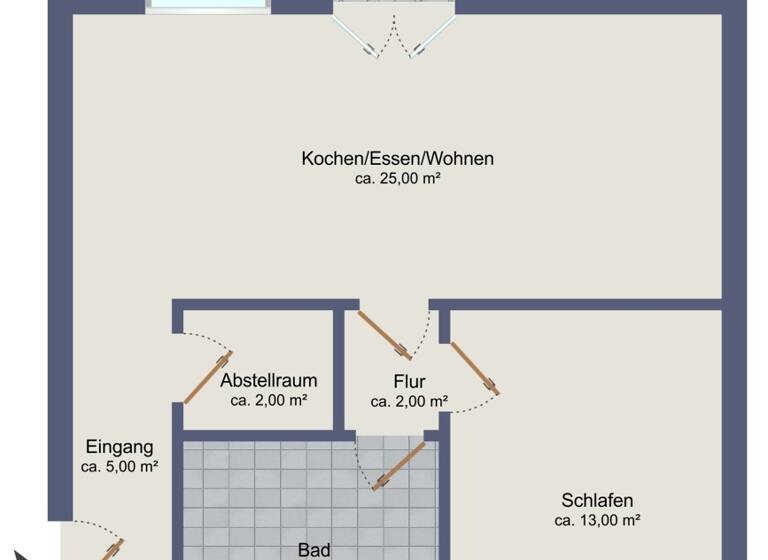 Wohnung zur Miete 598 € 2 Zimmer 60 m² Altenoythe Friesoythe 26169