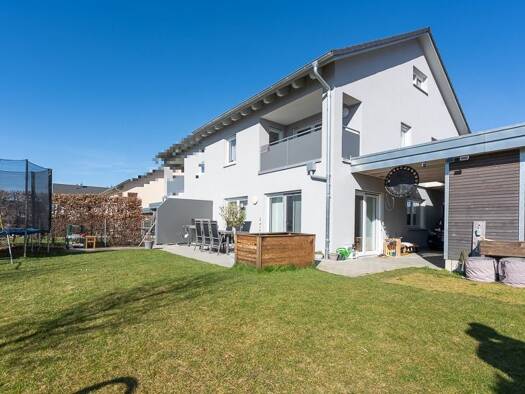 Doppelhaushälfte zum Kauf - Erstbezug 529.900 € 4,5 Zimmer 120,6 m² 353 m² Grundstück Buch Buch 89290