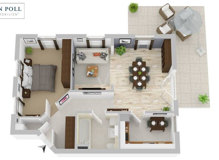 Wohnung zum Kauf 399.000 € 2 Zimmer 77 m²<br/>Wohnfläche EG<br/>Geschoss Wustrow 18347