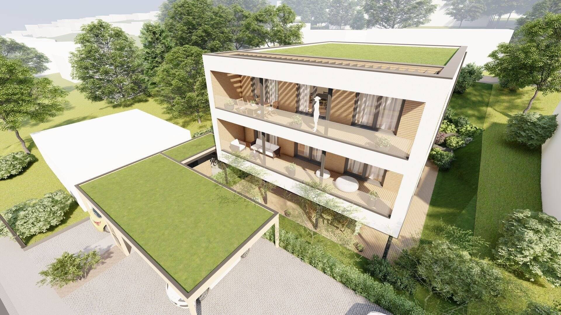 Immobilie in Saarburg - Barrierefreie Obergeschoßwohnung in Saarburg-Beurig mit tollem Burgblick - Bild 2