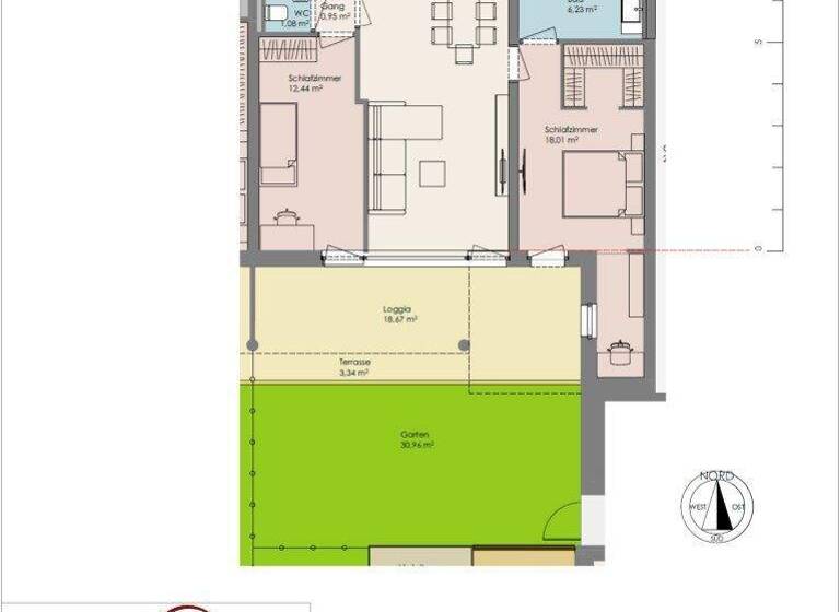Wohnung zum Kauf - Erstbezug provisionsfrei 750.500 € 4 Zimmer 92,6 m² EG Maria Enzersdorf 2344