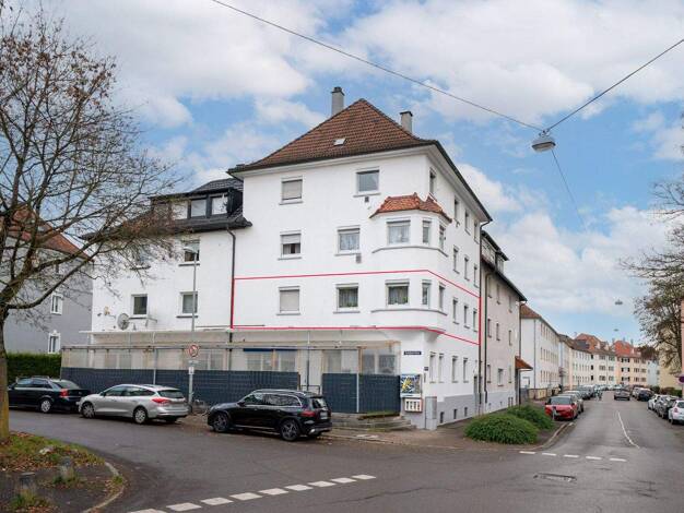 Wohnung zum Kauf 269.000 € 4 Zimmer 77 m² EG Weststadt Ulm 89077