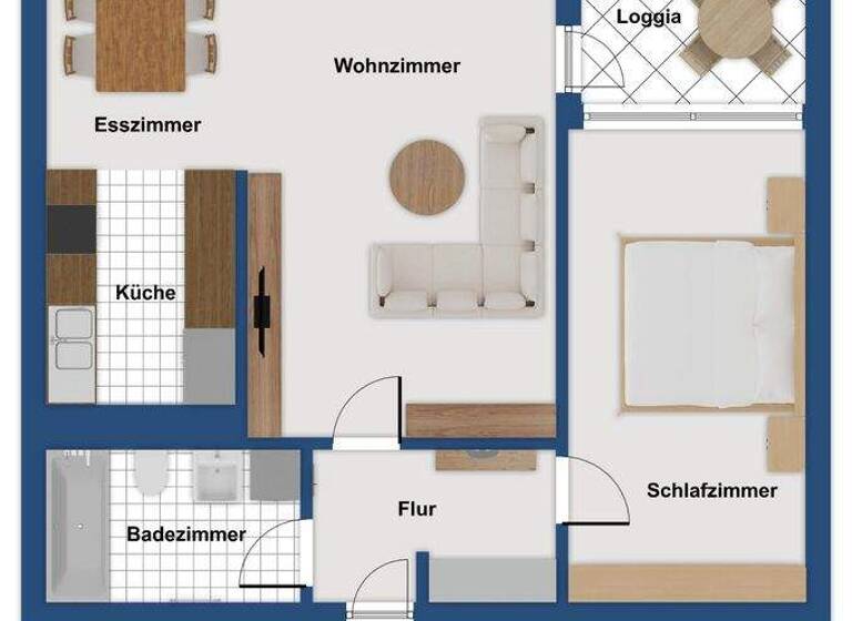 Wohnung zum Kauf 149.000 € 2 Zimmer 64,1 m² 3. Geschoss Tamm 71732