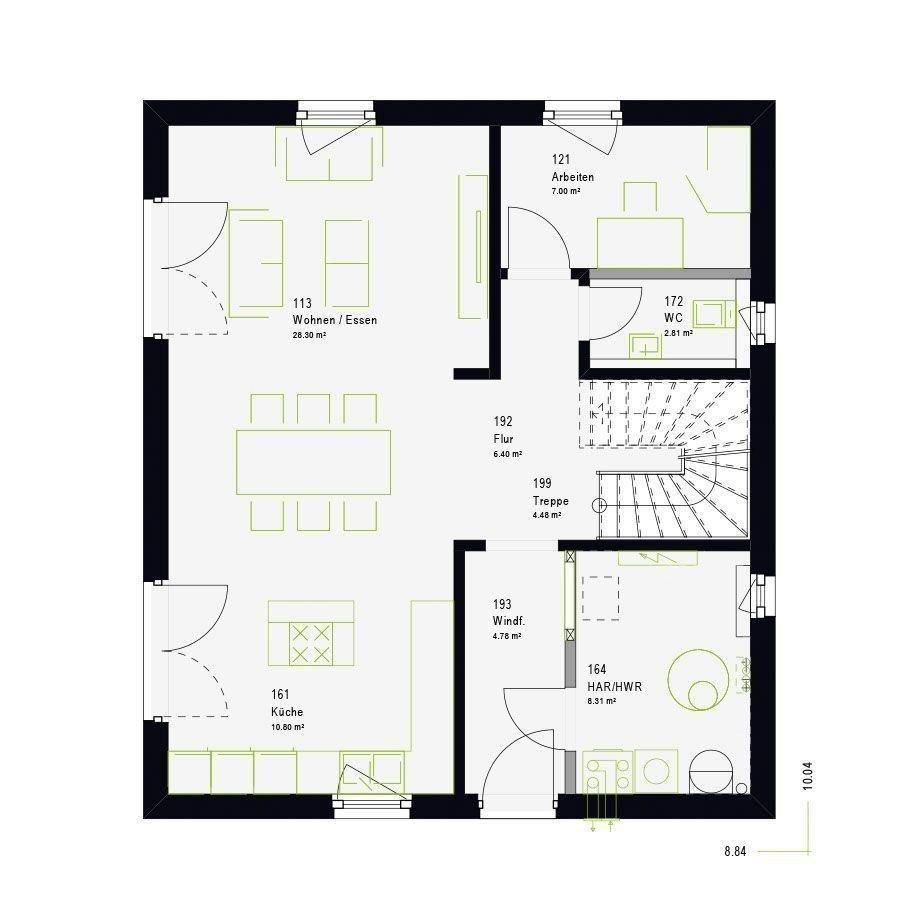 Einfamilienhaus zum Kauf 265.000 € 5 Zimmer 145 m²<br/>Wohnfläche Mainaschaff 63814