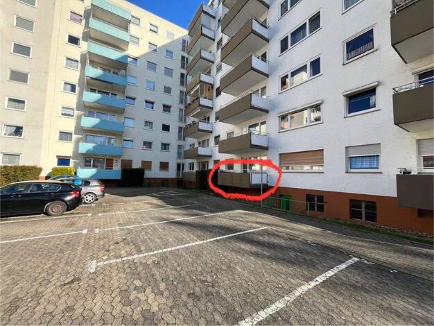 Wohnung zur Miete 550 € 1 Zimmer 40 m² 1. Geschoss frei ab 01.02.2026 Burgallee 45 Hanau 63453