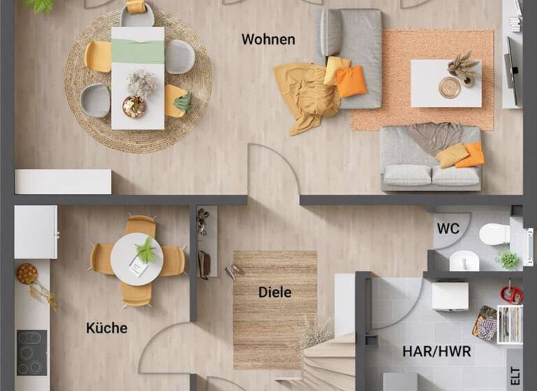 Einfamilienhaus zum Kauf provisionsfrei 339.570 € 4 Zimmer 112,2 m²<br/>Wohnfläche 922 m²<br/>Grundstück Taarstedt 24893