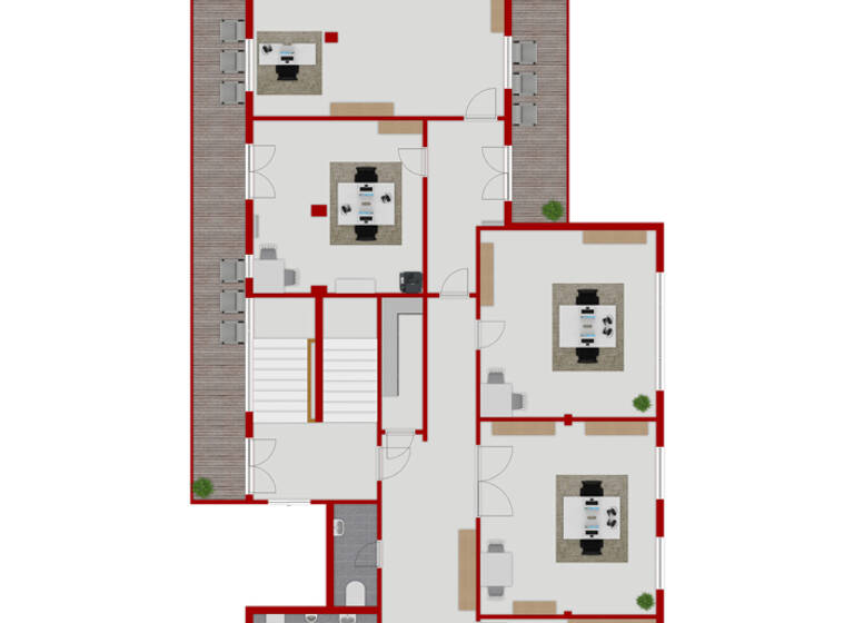 Bürogebäude zur Miete 1.700 € 178 m²<br/>Bürofläche Singen Singen 78224