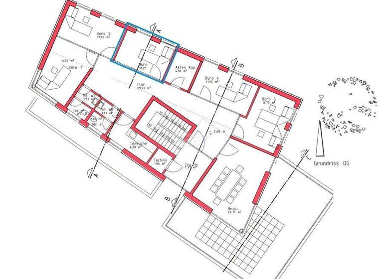 Bürofläche zur Miete 390 € 1 Zimmer 10 m² Bürofläche Scheeßel 27383