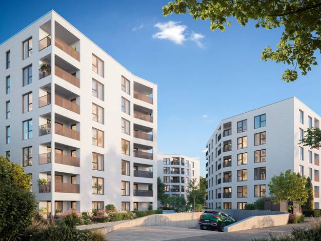 Wohnung zur Miete - Erstbezug 986 € 2 Zimmer 56,6 m² 3. Geschoss frei ab 05.08.2027 Mögeldorf Östliche Außenstadt 90482