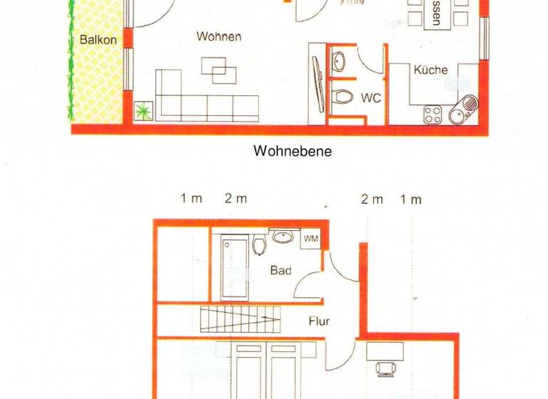 Maisonette zum Kauf 329.000 € 2,5 Zimmer 74 m² 3. Geschoss frei ab 01.05.2026 Mitte Sindelfingen 71063