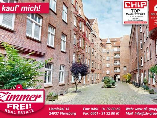 Wohnung zum Kauf 125.000 € 2 Zimmer 40,8 m² 1. Geschoss frei ab 01.07.2026 Neustadt Flensburg 24939