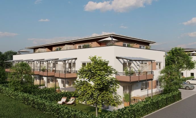 Terrassenwohnung zum Kauf provisionsfrei 220.800 € 1,5 Zimmer 48 m²<br/>Wohnfläche EG<br/>Geschoss Kardinal-Faulhaber-Str. 1a Tittmoning Tittmoning 84529