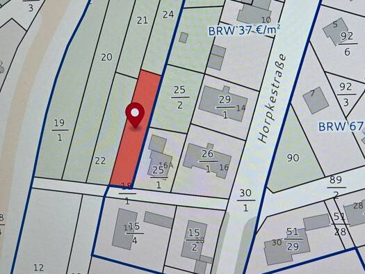 Landwirtschaftliche Fläche zum Kauf 6.000 € 700 m² Horpkestraße Seesen Seesen 38723