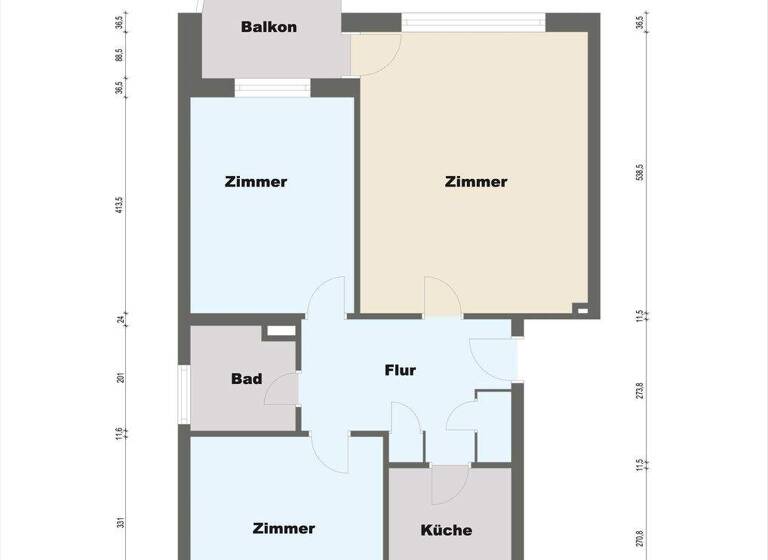 Wohnung zum Kauf provisionsfrei 339.000 € 3 Zimmer 73 m² 2. Geschoss frei ab sofort Am Neumarkt 57 a Wandsbek Hamburg 22041