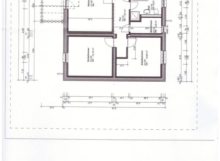 Wohnung zur Miete 572 € 3 Zimmer 81,7 m² Geschoss 1/3 frei ab 01.07.2026 Ebeleben 99713