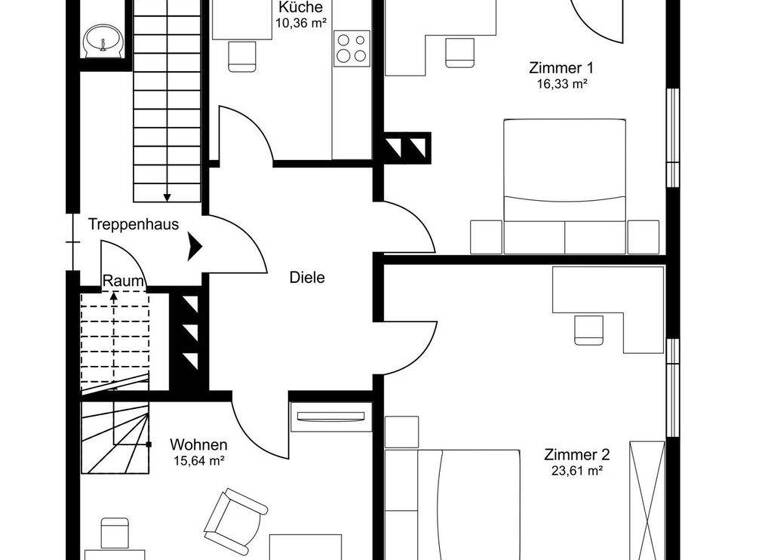 Wohnung zum Kauf 410.000 € 5 Zimmer 2. Geschoss Lindauer Straße 34 Hörbranz 6912
