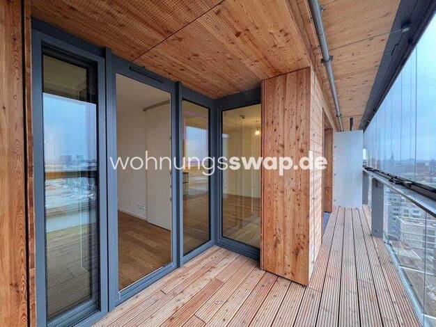 Studio zur Miete Tauschwohnung 1.500 € 2 Zimmer 55 m² 16. Geschoss Hammerbrook Hamburg 20457