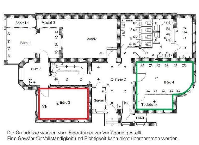Büro zur Miete 19,33 € 73 m² Bürofläche teilbar ab 20 m² Zentrum Bonn 53113