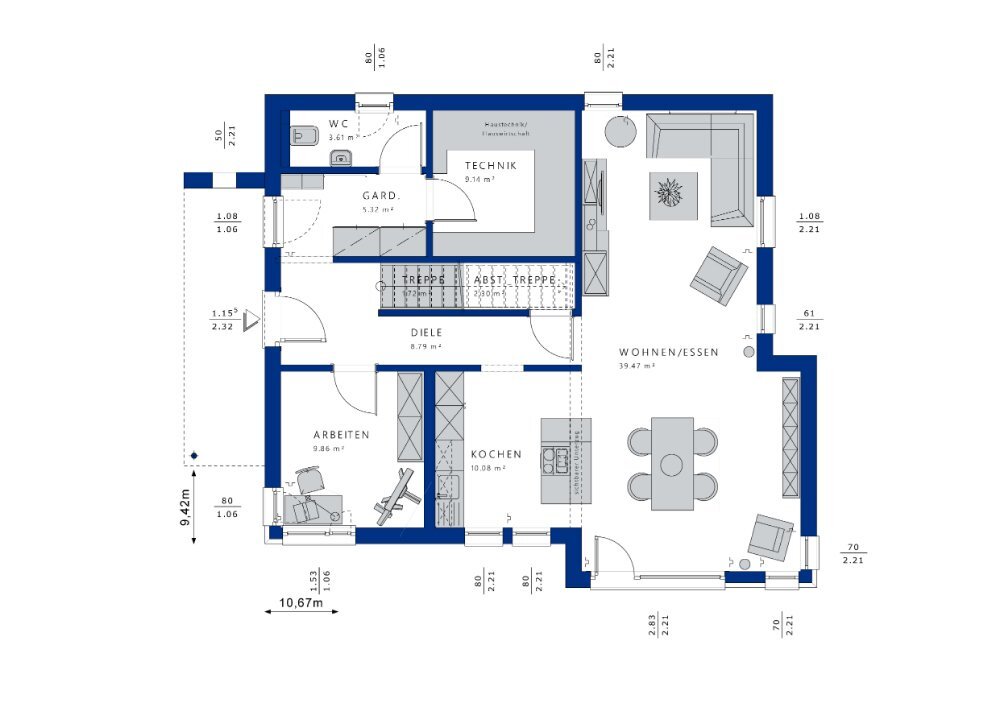 Einfamilienhaus zum Kauf provisionsfrei 477.200 € 6 Zimmer 165 m²<br/>Wohnfläche 663 m²<br/>Grundstück Remse Remse 08373