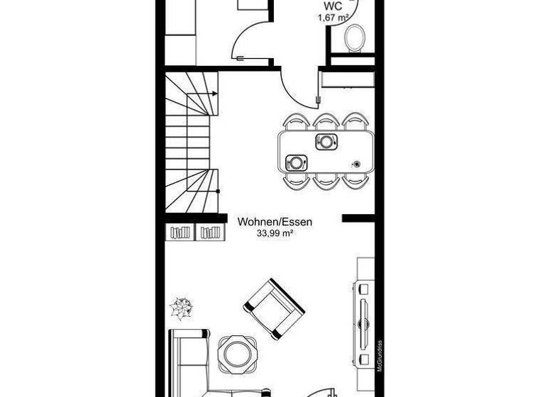 Reihenmittelhaus zum Kauf provisionsfrei 519.900 € 5 Zimmer 126 m² 177 m² Grundstück Eschenweg 41 Bamberg 96050