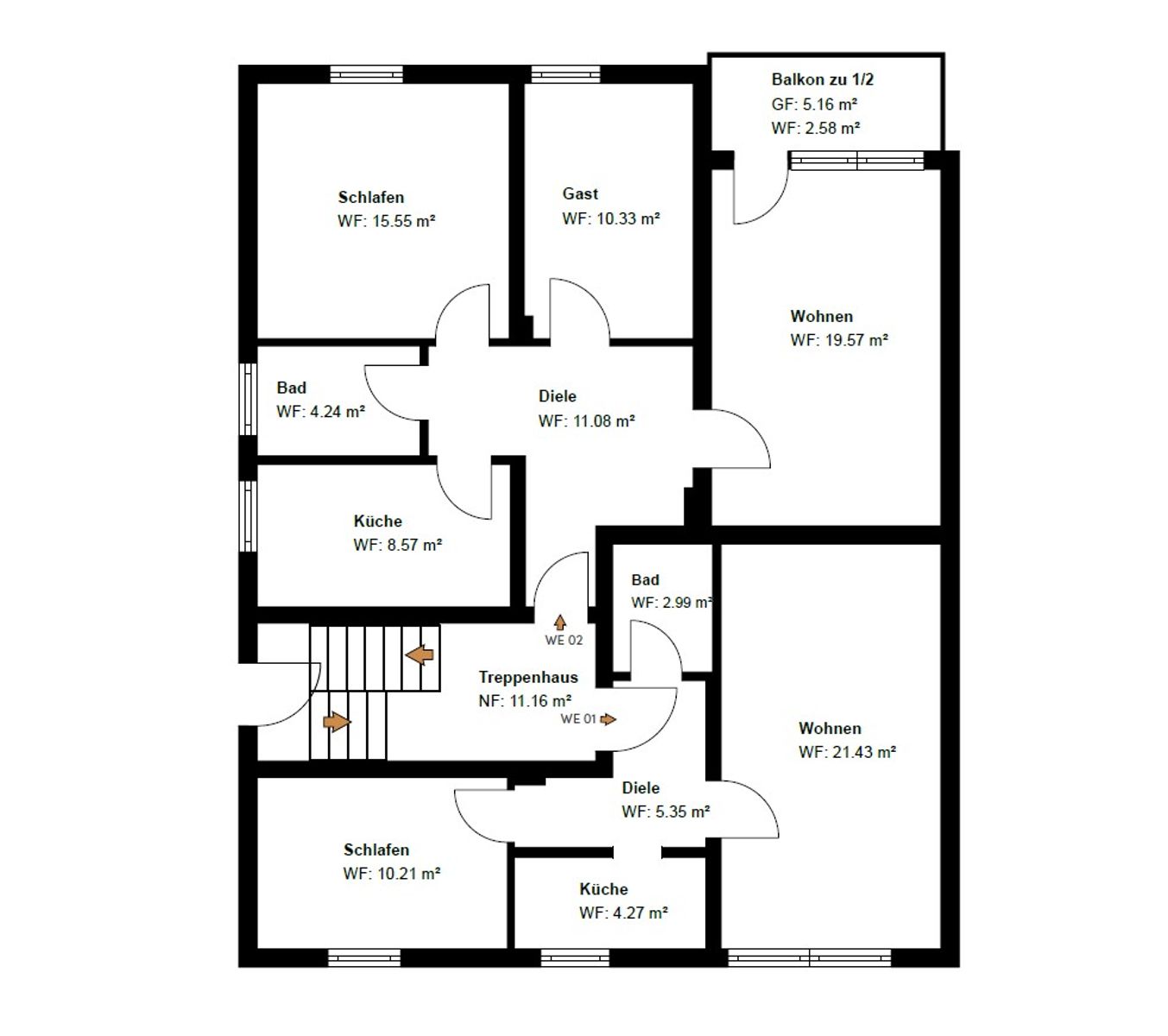 Mehrfamilienhaus zum Kauf als Kapitalanlage geeignet 949.900 € 13 Zimmer 293,1 m²<br/>Wohnfläche 578,3 m²<br/>Grundstück Rosenheim 83024