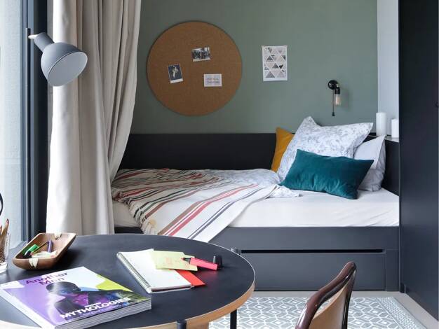 Studio zur Miete 1.005 € 1 Zimmer 23 m² frei ab sofort Marie-Curie-Straße 20 Niederursel Frankfurt am Main 60439