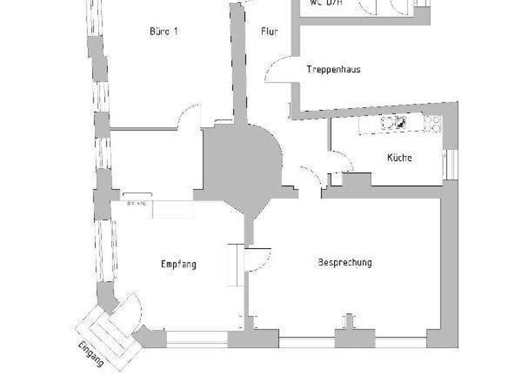 Bürofläche zur Miete provisionsfrei 9,26 € 145,8 m² Bürofläche Großenhainer Str. 126 Pieschen-Nord/Trachenberge Dresden 01129