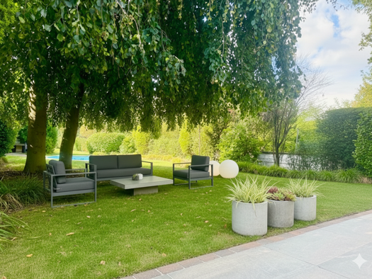 Einfamilienhaus zur Miete 4.000 € 6 Zimmer 240 m² 1.500 m² Grundstück frei ab sofort Wacholderweg 20 Stockum Düsseldorf 40468