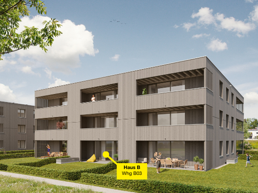 Wohnung zum Kauf - Erstbezug 423.000 € 2 Zimmer 51,9 m² Weidenweg Dornbirn 6850