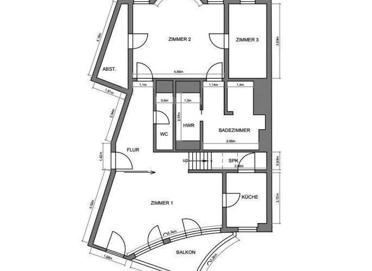 Penthouse zum Kauf 990.000 € 5 Zimmer 175 m² Geschoss 5/6 Große Präsidentenstraße 5 Mitte Berlin 10178