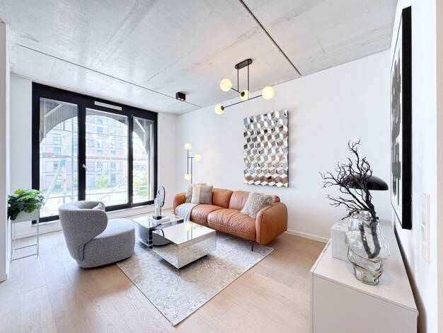 Wohnung zur Miete - Erstbezug 1.550 € 3 Zimmer 83,3 m² 2. Geschoss frei ab 01.10.2025 Theodor-Fischer-Straße 10 Heilbronn Heilbronn 74076