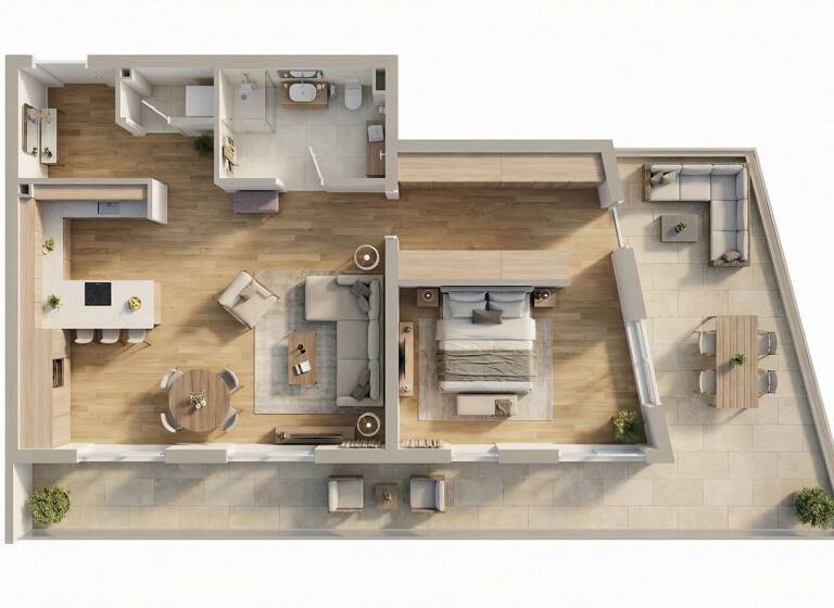 Penthouse zum Kauf 567.000 € 2,5 Zimmer 86 m² 3. Geschoss frei ab sofort Hellbrookkamp 39 Bramfeld Hamburg 22177