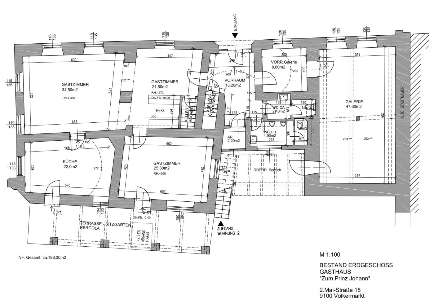 Gastronomie/Hotel zum Kauf 380.000 € 465 m²<br/>Grundstück Völkermarkt 9100