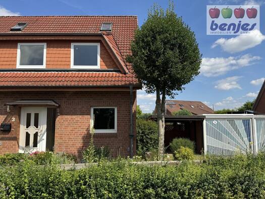 Doppelhaushälfte zum Kauf 328.000 € 4 Zimmer 108 m² 341 m² Grundstück Syke Syke 28857