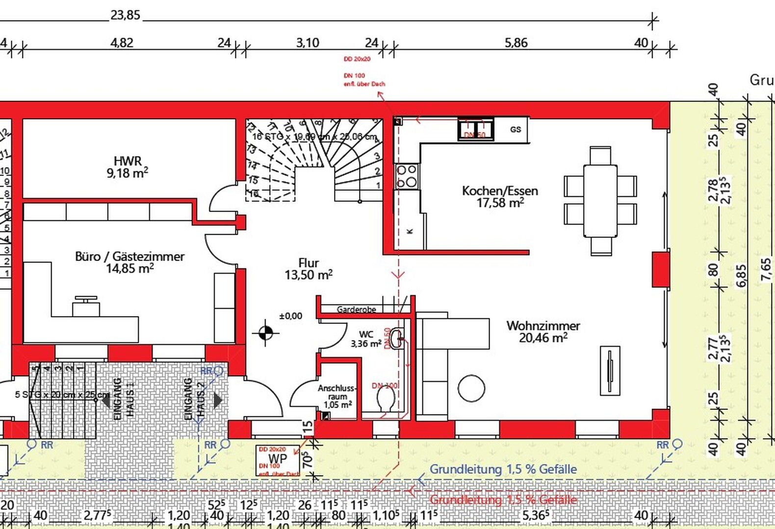 Doppelhaushälfte zum Kauf provisionsfrei 634.900 € 5 Zimmer 158 m²<br/>Wohnfläche 750 m²<br/>Grundstück Starenweg 44 Frankenthal 122 Frankenthal 67227