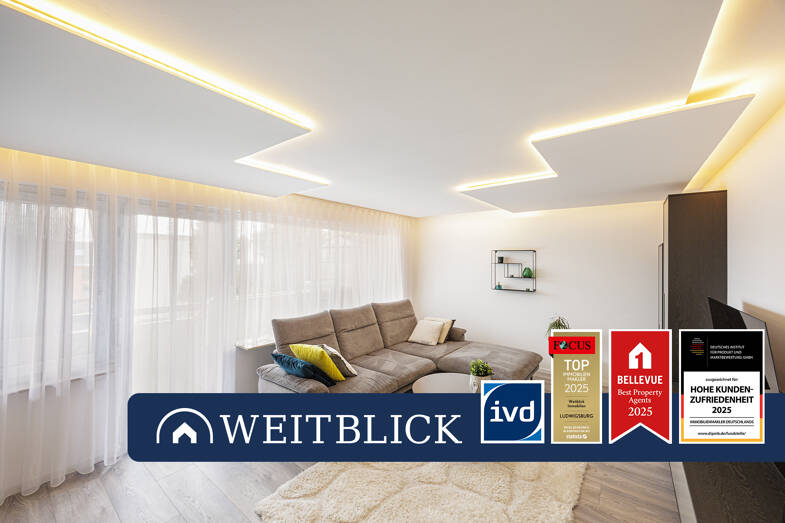 Wohnung zum Kauf 395.000 € 4 Zimmer 96 m² Dachgeschoss, 2. Geschoss Neckargröningen Remseck am Neckar 71686