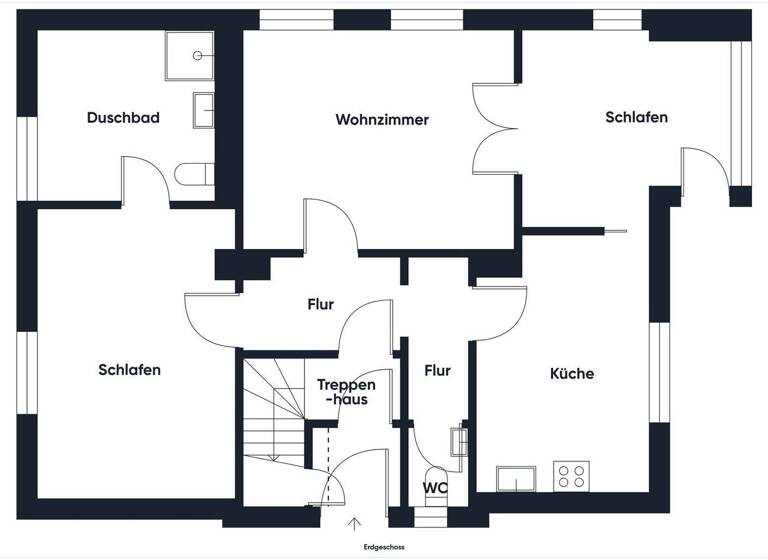 Mehrfamilienhaus zum Kauf 249.900 € 5 Zimmer 134,5 m² 604 m² Grundstück Innenstadt Aurich 26603