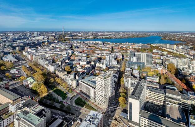 Wohnung zur Miete 2.250 € 3 Zimmer 114 m² St.Georg Hamburg 20099