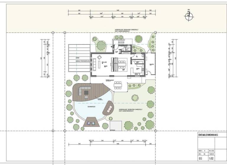 Einfamilienhaus zum Kauf 1.200.000 € 8 Zimmer 211,4 m² 575 m² Grundstück Waibstadt 74915