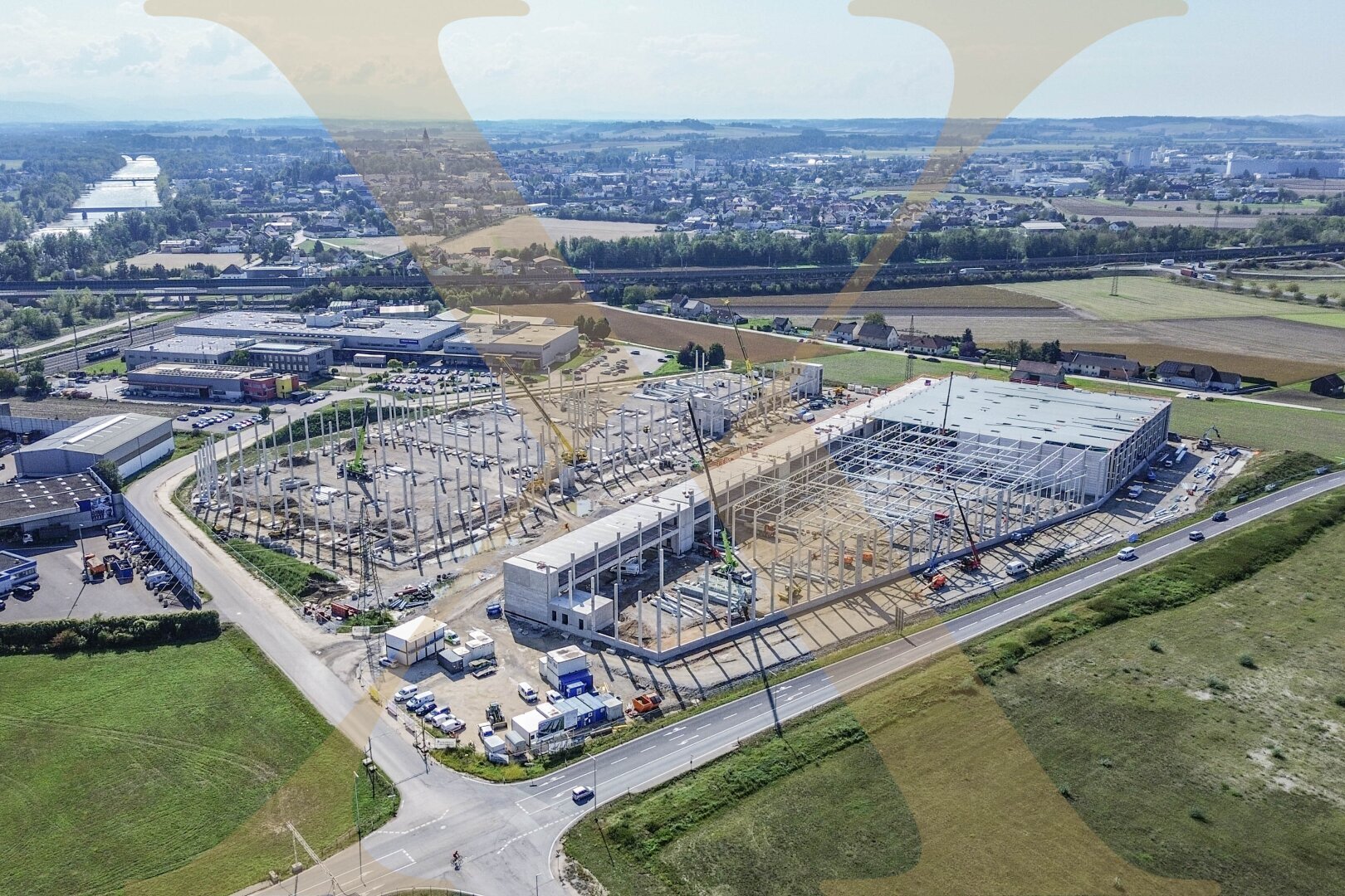 Halle/Industriefläche zur Miete 22.628,77 € 2.870,7 m²<br/>Lagerfläche Enns 4470