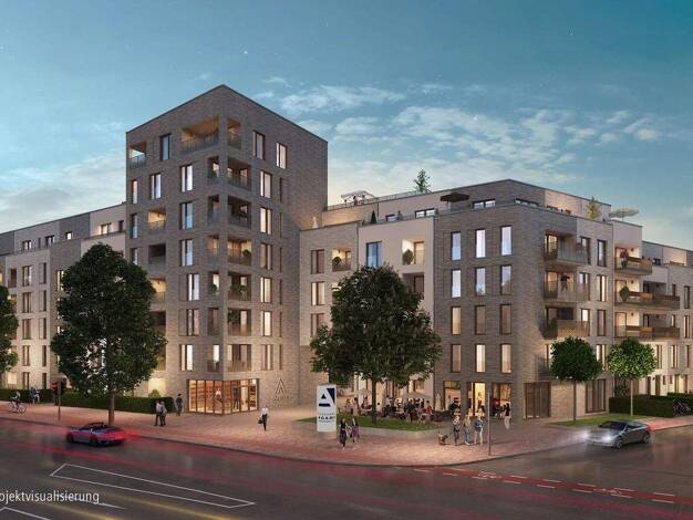Wohnung zum Kauf - Erstbezug provisionsfrei 1.364.400 € 4 Zimmer 117 m² 3. Geschoss Lörick Düsseldorf 40547