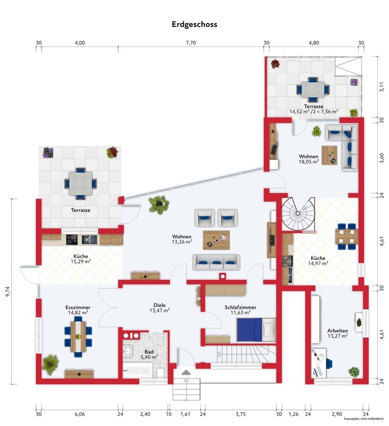 Bungalow zum Kauf 289.000 € 8 Zimmer 125 m²<br/>Wohnfläche 492 m²<br/>Grundstück Ensdorf 66806