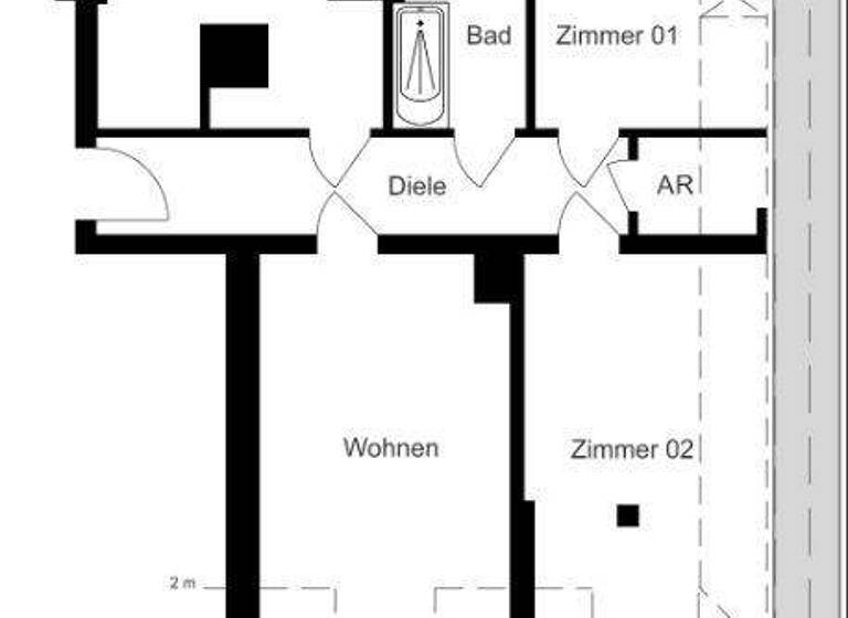 Wohnung zur Miete 553 € 3 Zimmer 71,9 m² 4. Geschoss frei ab 16.04.2026 Elsbethstr. 17 Gohlis-Süd Leipzig 04155