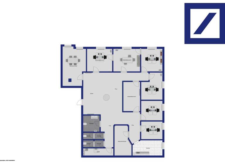 Bürogebäude zur Miete 7 € 9 Zimmer Veltheim Porta Westfalica 32457