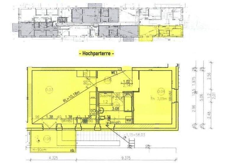 Wohnung zur Miete 680 € 2 Zimmer 68 m² frei ab sofort Markendorfer Straße 20 B Frankfurt Frankfurt (Oder) 15234