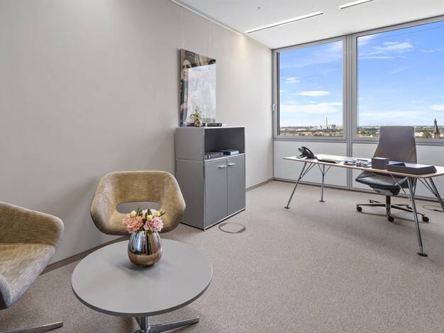 Bürofläche zur Miete provisionsfrei 1.890 € 24 m² Bürofläche Dreischeibenhaus Stadtmitte Stadtbezirk 1 40211